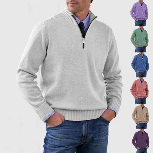 Ljusmode ™ | Quarter zip-tröja