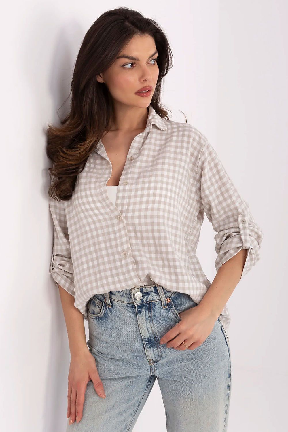 Long sleeve shirt model 210001 Italy Moda