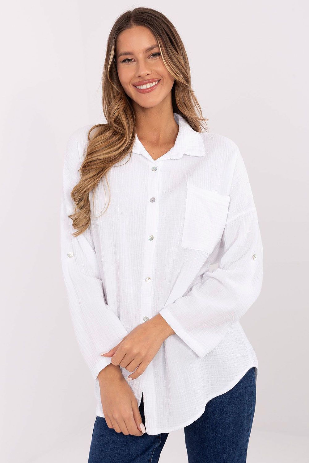 Long sleeve shirt model 210007 Italy Moda
