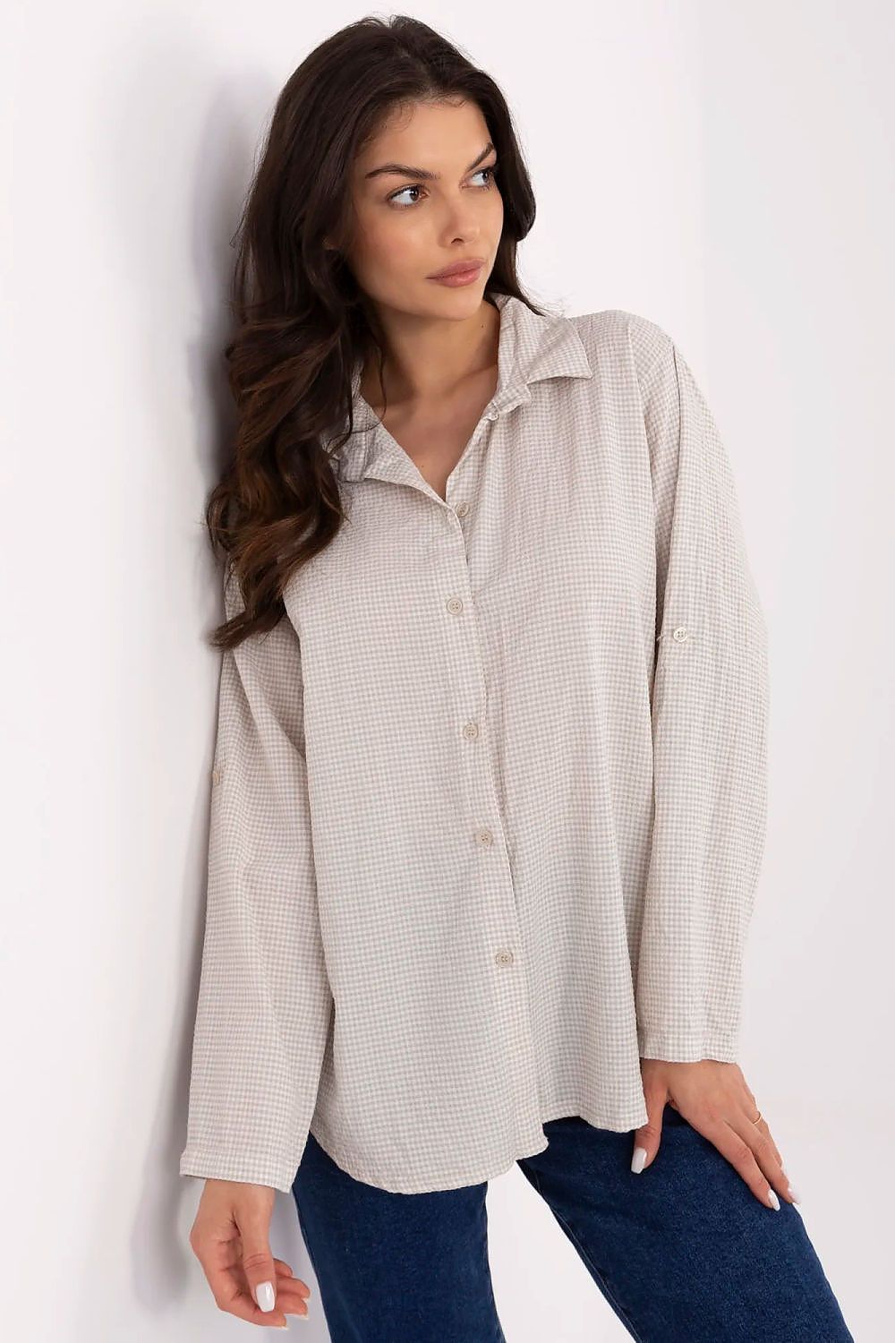 Long sleeve shirt model 210005 Italy Moda