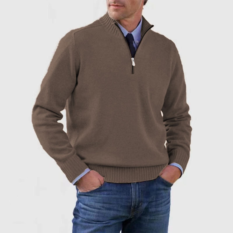 Ljusmode ™ | Quarter zip-tröja
