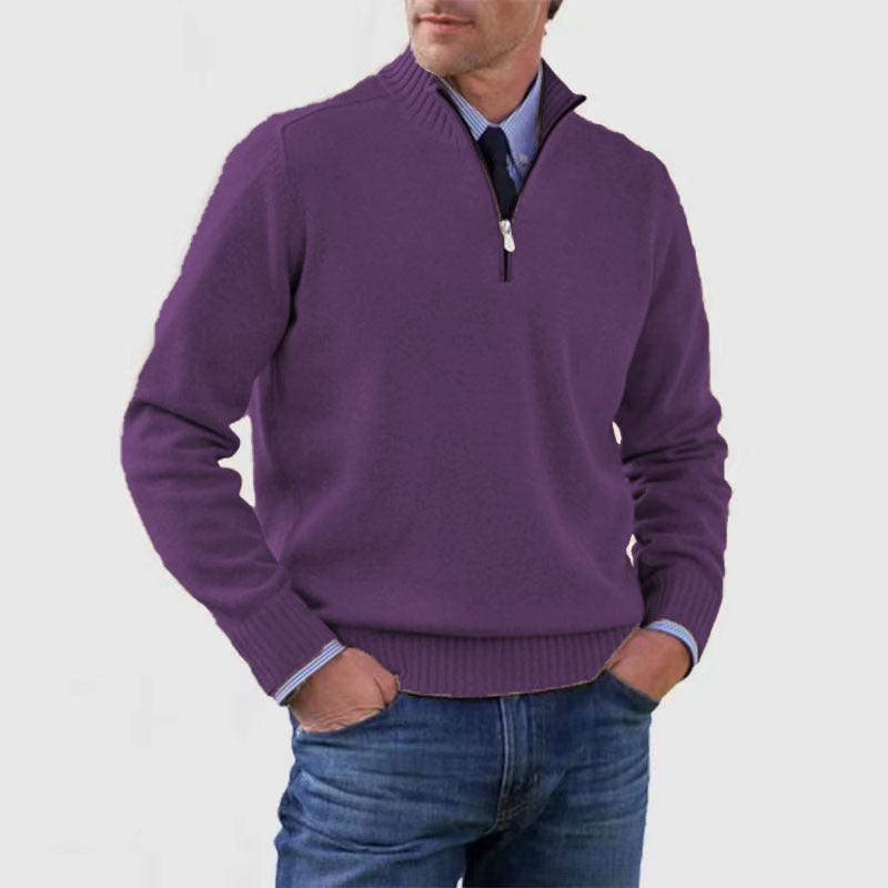Ljusmode ™ | Quarter zip-tröja