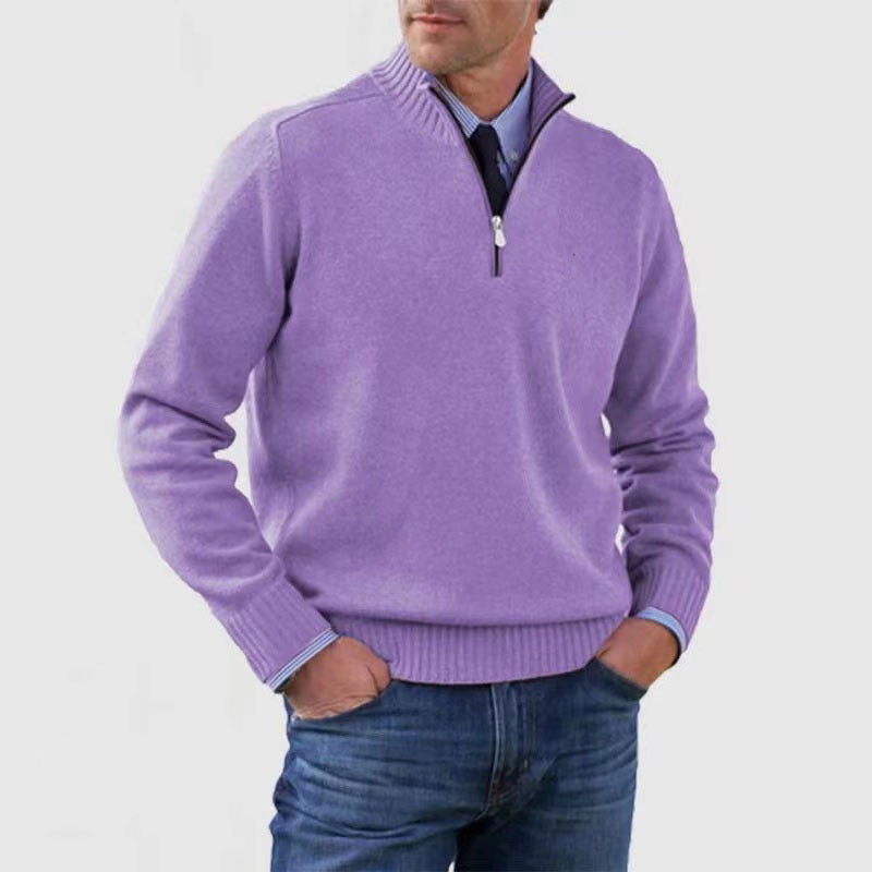 Ljusmode ™ | Quarter zip-tröja